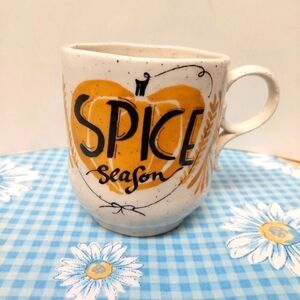 Anthropologie 4" Spice Season Stoneware Mug